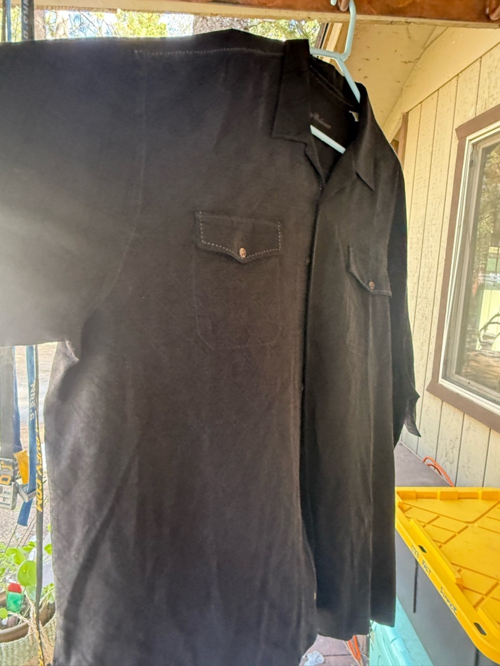 Men's Black Short-Sleeve Tommy Bahama